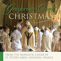 the album cover for Monastic Choir Solesmes - Christmas