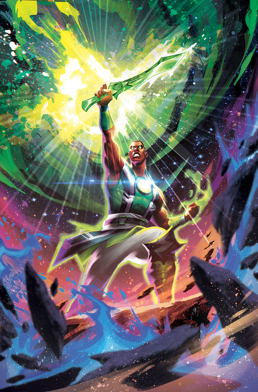 John Stewart The Emerald Knight #1 (One Shot) A Mateus Manhanini Geoffrey Throne (12/27/2022) Dc