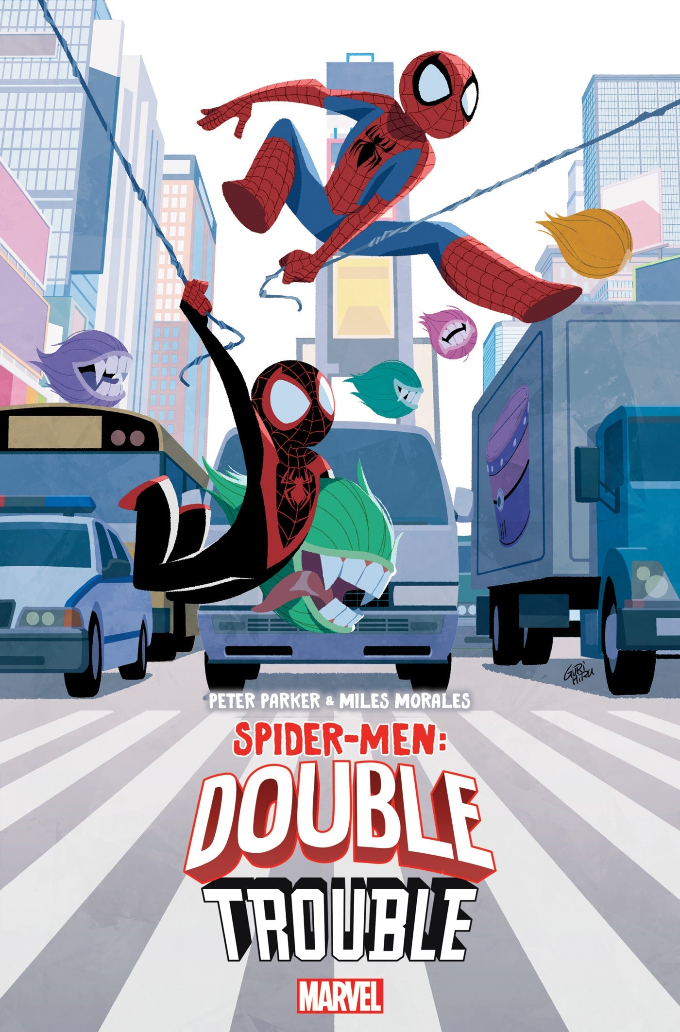 Peter Parker & Miles Morales Spider-Men Double Trouble #1 A Gurihiru Mariko Tamaki (11/30/2022) Marvel