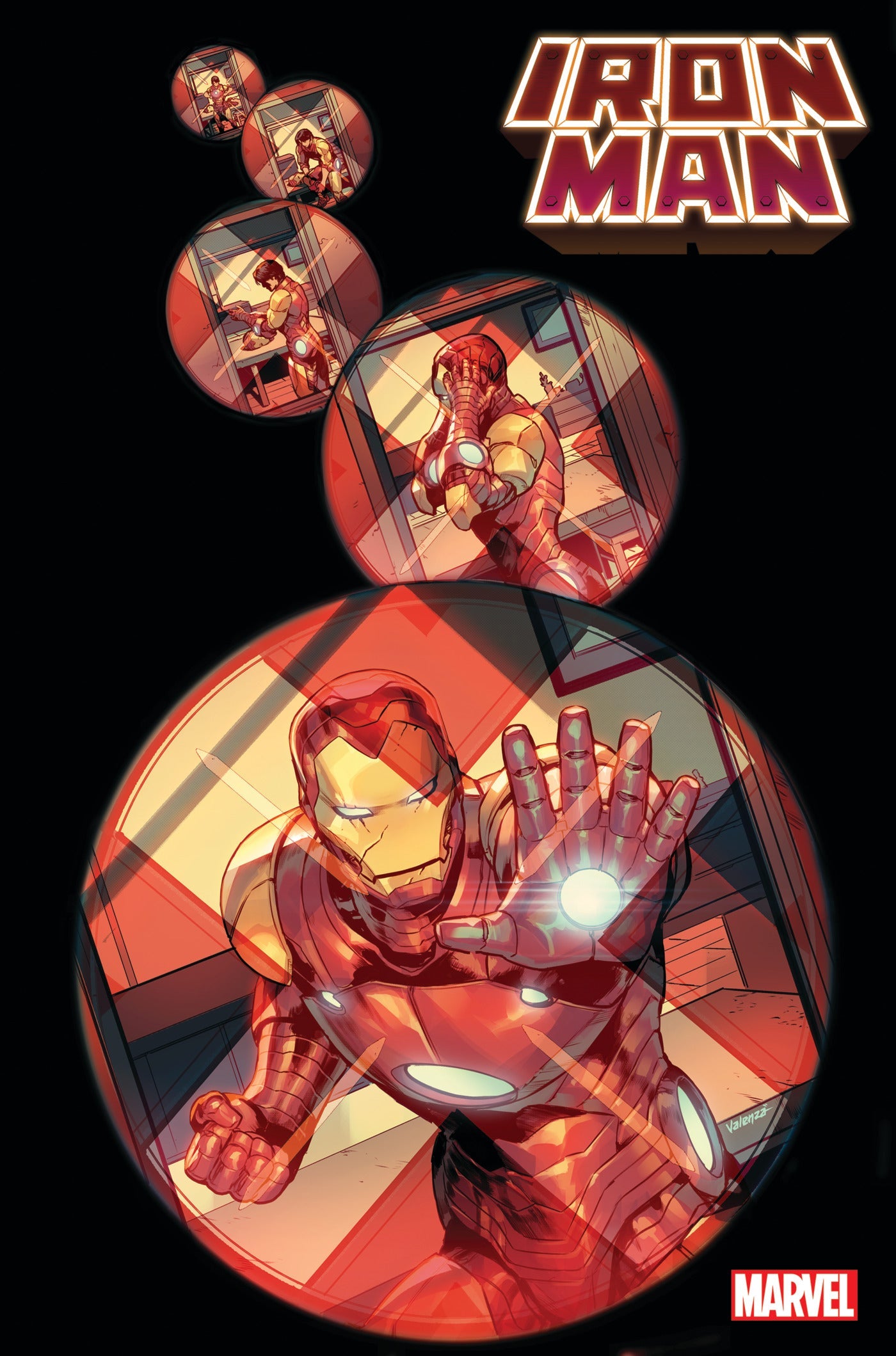 Iron Man #25 B Juan Frigeri Foreshadow Variant (11/16/2022) Marvel