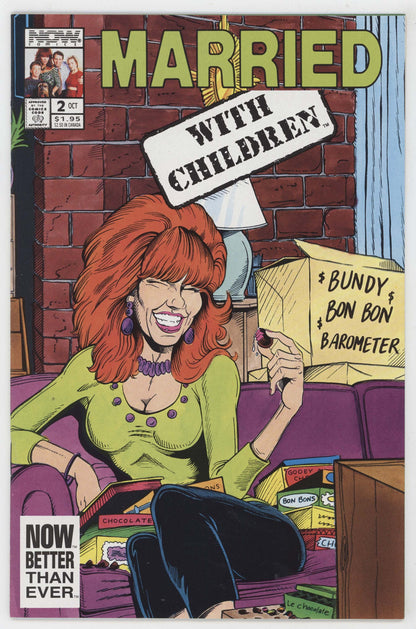 Married With Children 5 Now 1990 NM- 9.2 Peggy Bundy Photo Cover