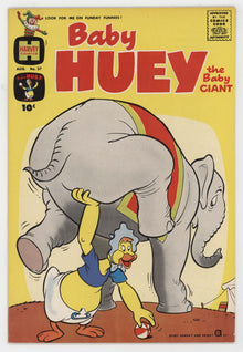 Baby Huey The Baby Giant 37 Harvey 1961 NM- 9.2 Marty Taras Elephant