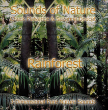 the album cover for Sounds Of Nature - The Rainforest