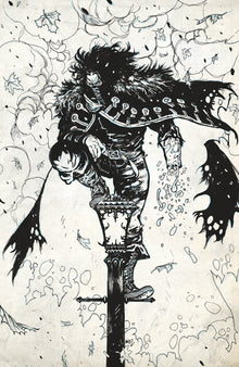 Vanish #3 H 1:100 Daniel Warren Johnson Raw Variant (Mr) (11/23/2022) Image