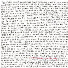 the album cover for Explosions In The Sky - The Earth Is Not A Cold Dead Place