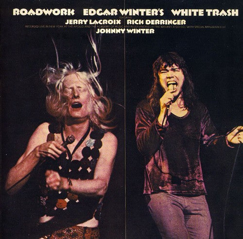 the album cover for Edgar Winter White Trash - Roadwork [Import]