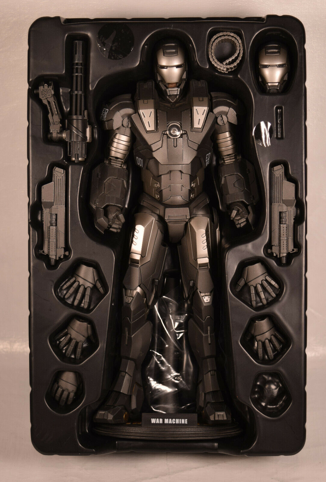 Iron Man 2 War Machine MMS120 Action Figure 1/6 Hot Toys Movie Masterpiece Marvel