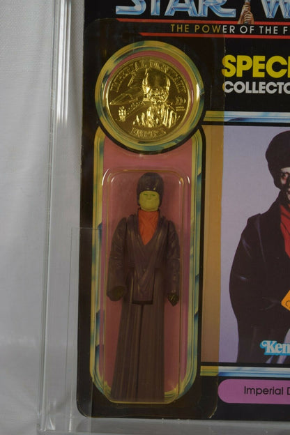 Star Wars POTF Imperial Dignitary Action Figure Kenner 1985 MOC AFA 85 Y