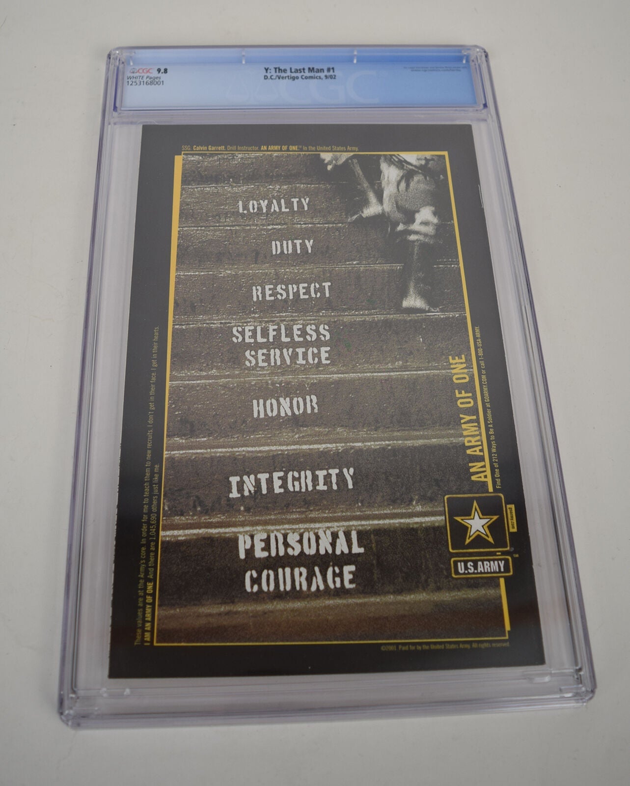 Y The Last Man 1 Vertigo 2002 NM/MT CGC 9.8 1st Yorick Brian K Vaughan JG Jones