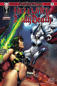 Hellwitch Vs Lady Death Wargasm #2 (Of 2) A Diego Bernard (11/30/2022) Coffin