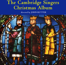 the album cover for JOHN RUTTER - Cambridge Singers Christmas Album