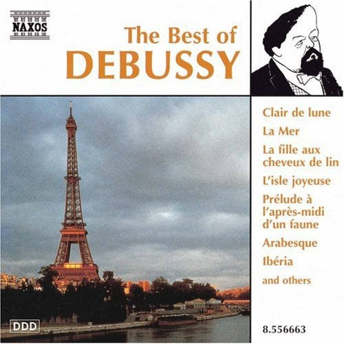 the album cover for Various Artists - Best of Debussy