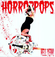 the album cover for HorrorPops - Hell Yeah