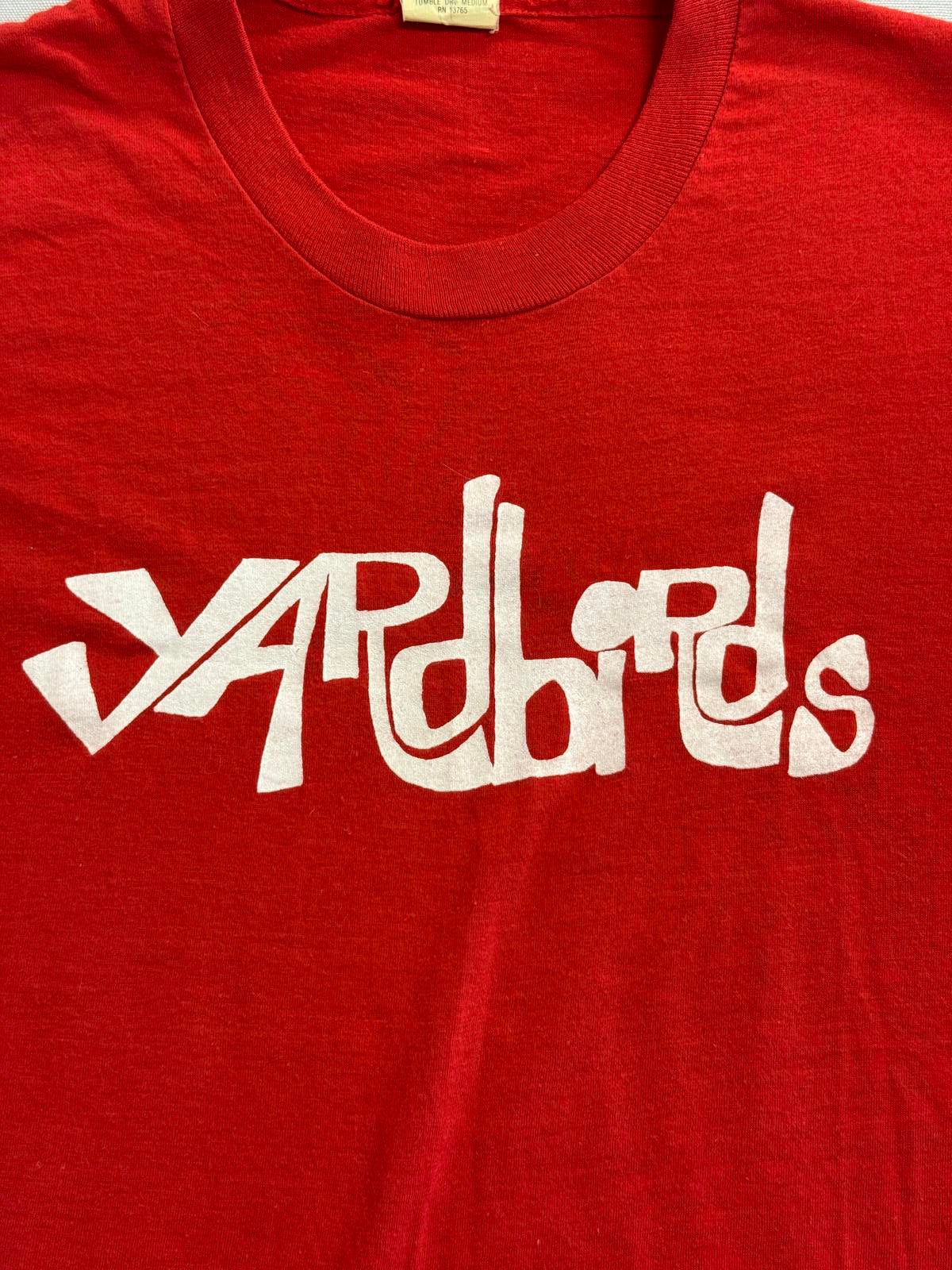 Vintage The Yardbirds T-shirt 70s/80s Clapton, Beck, Page