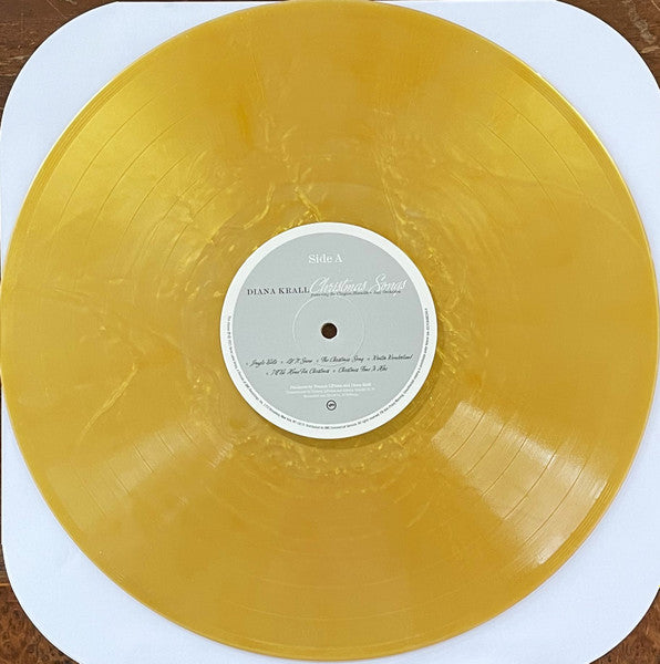 Diana KrallThe Clayton Hamilton Jazz Orchestra - Christmas Songs [Gold LP] [Vinyl]