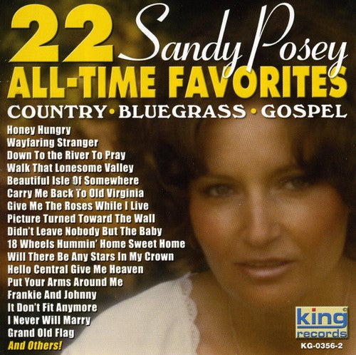 Sandy Posey - 22 All Time Favorites [CD]