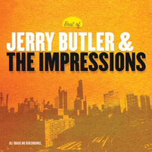 the album cover for Jerry Butler & The Impressions - Best of