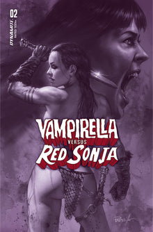 Vampirella Vs Red Sonja #2 F 1:10 Lucio Parrillo Tint (12/07/2022) Dynamite