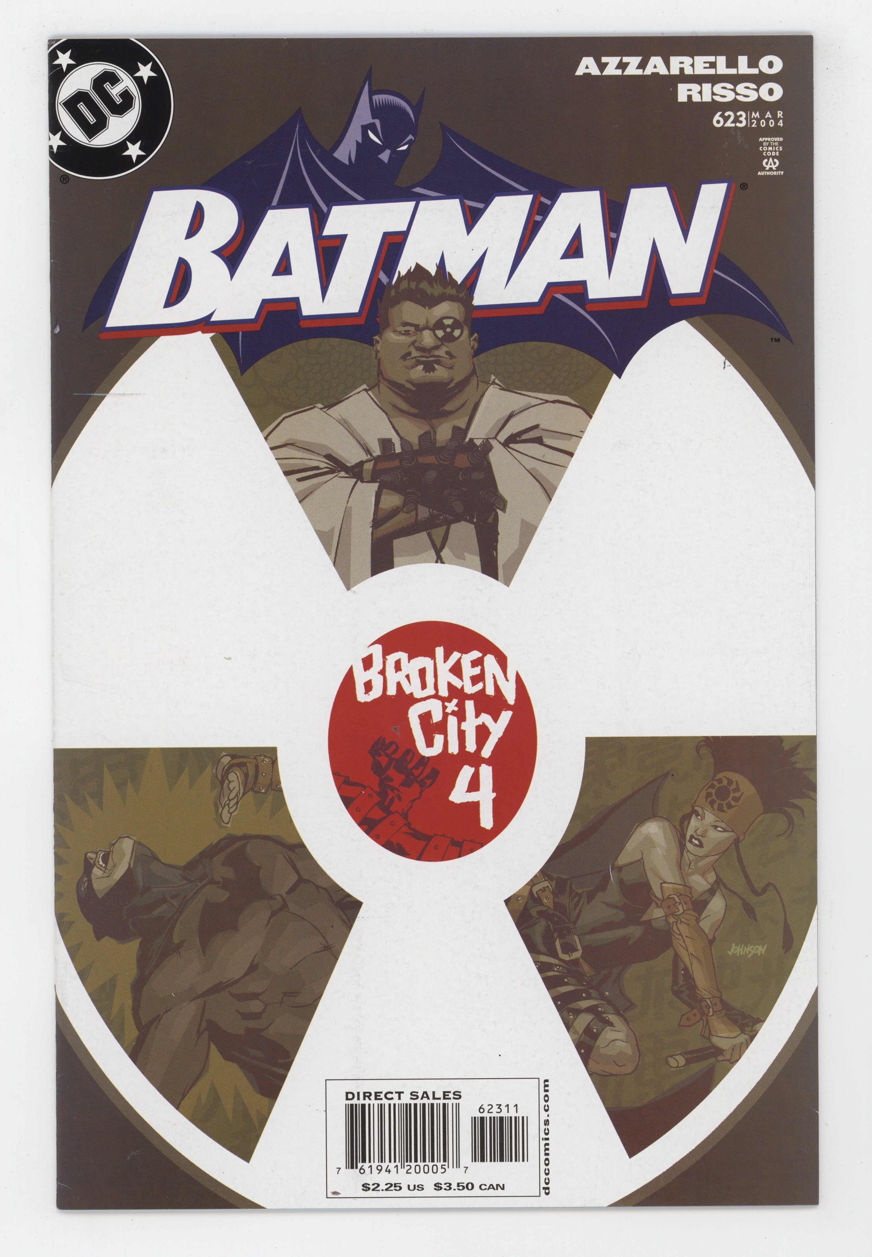 Batman 623 DC 2004 Dave Johnson Brian Azzarello Penguin