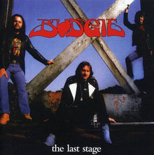 the album cover for Budgie - Last Stage
