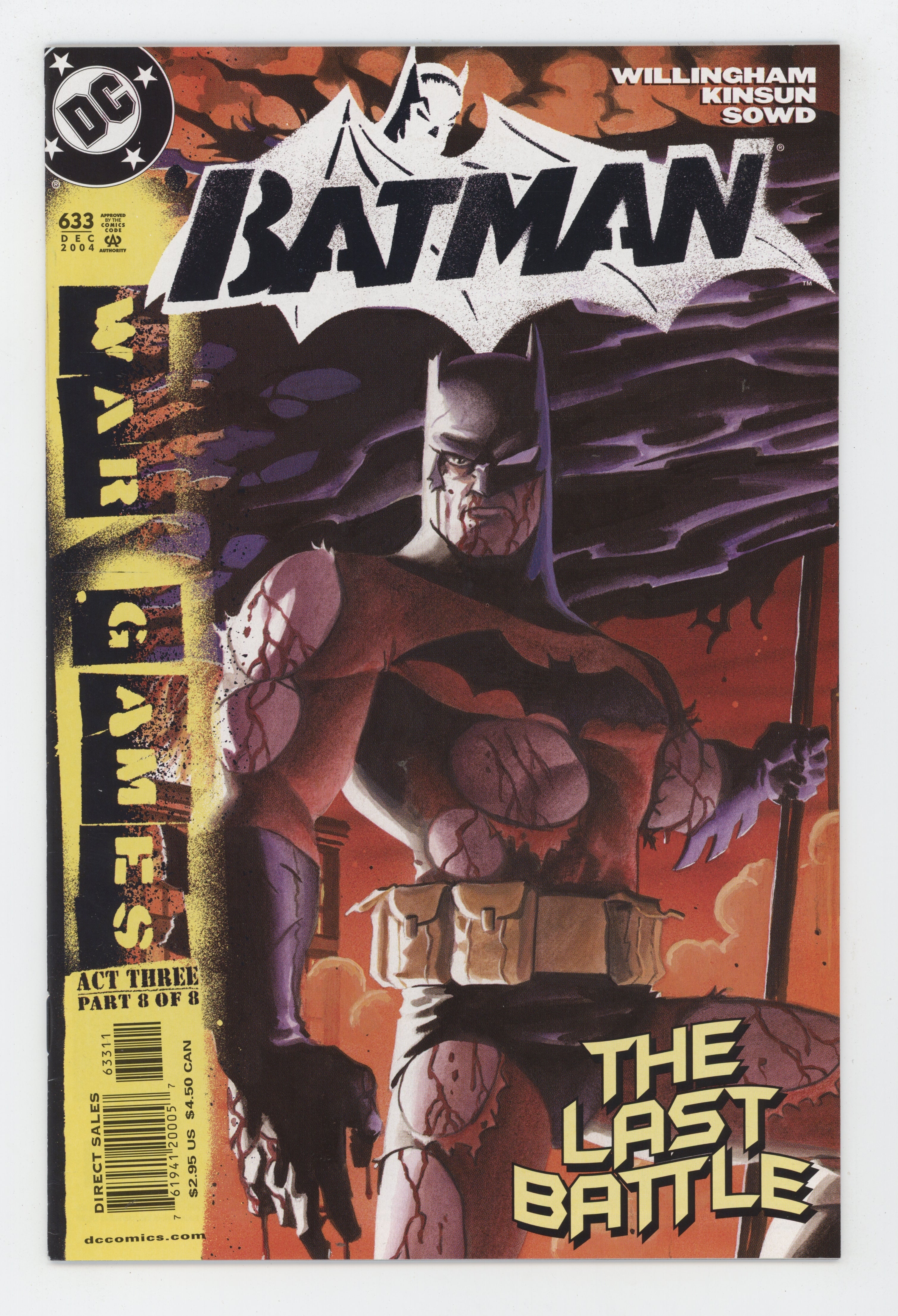 Batman 633 DC 2005 Matt Wagner Bill Willingham War Games Act 3 part 8