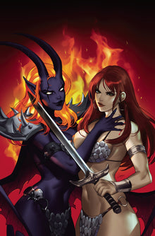 Red Sonja Hell Sonja #2 J 1:30 Leirix Li Virgin Variant (01/11/2023) Dynamite