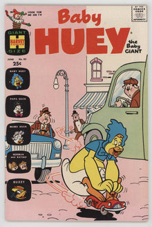 Baby Huey The Baby Giant 83 Harvey 1968 NM- 9.2 Toy Car