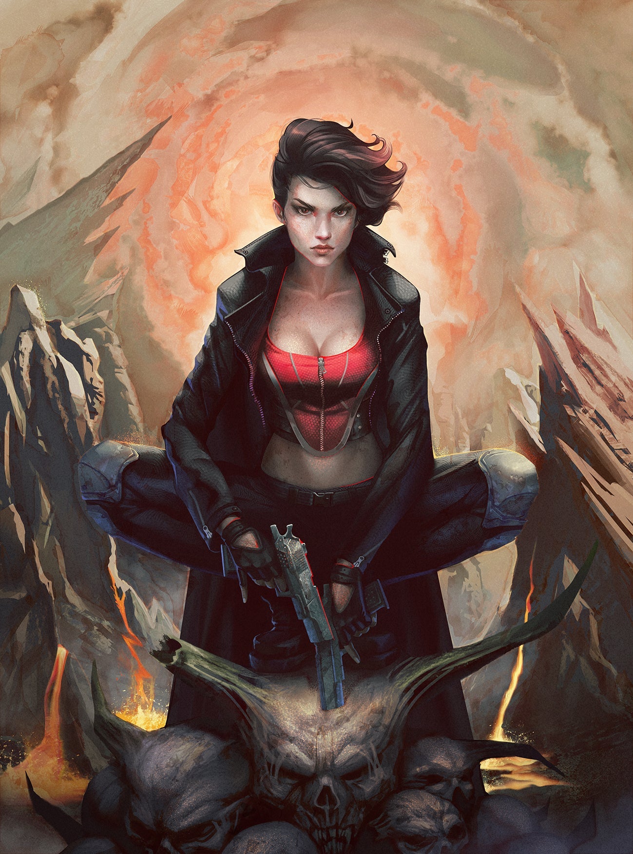 Grimm Spotlight Inferno C Igor Lomov GGA (02/01/2023) Zenescope