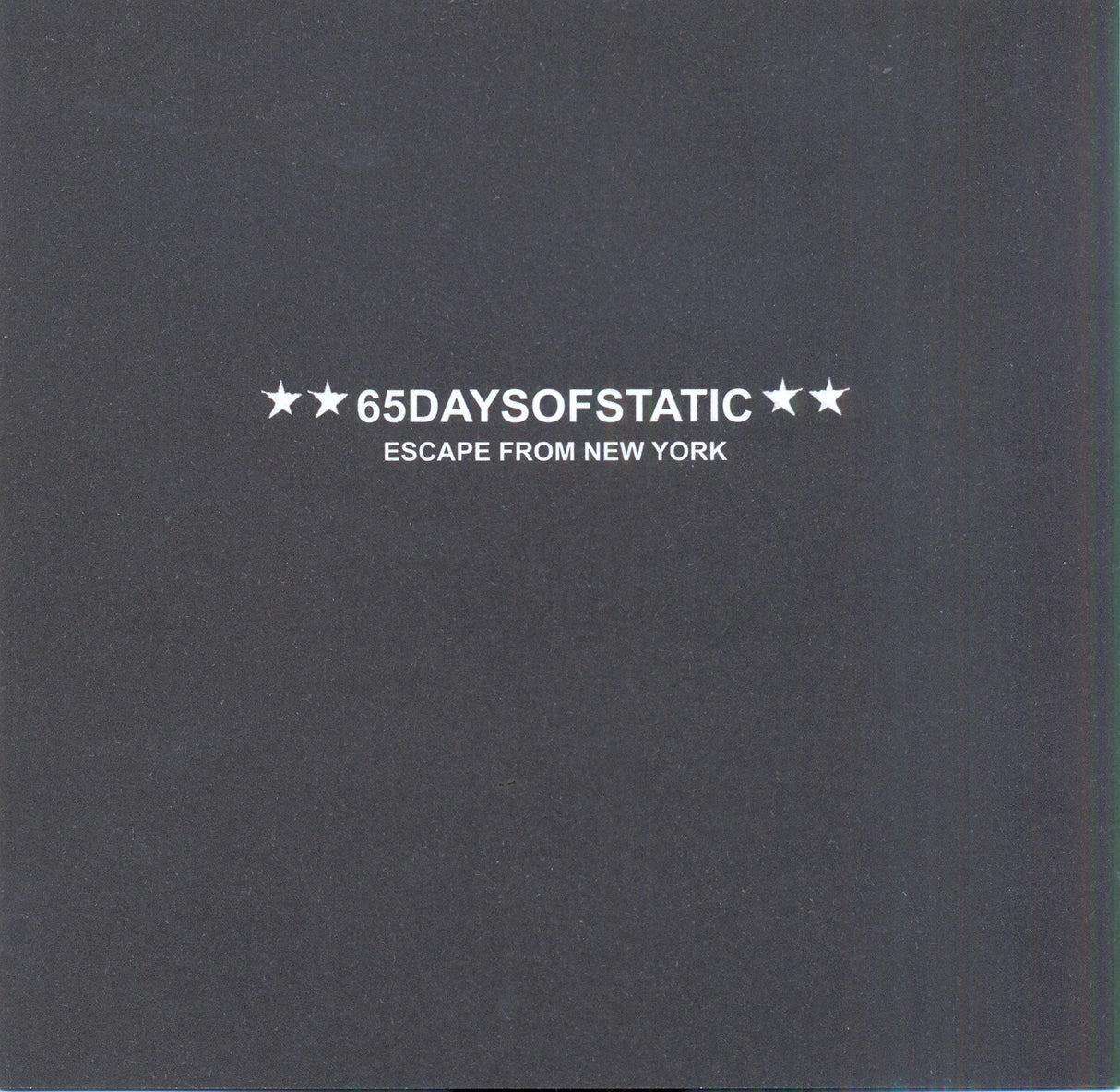 65daysofstatic - Escape From New York (CD+DVD) [CD]