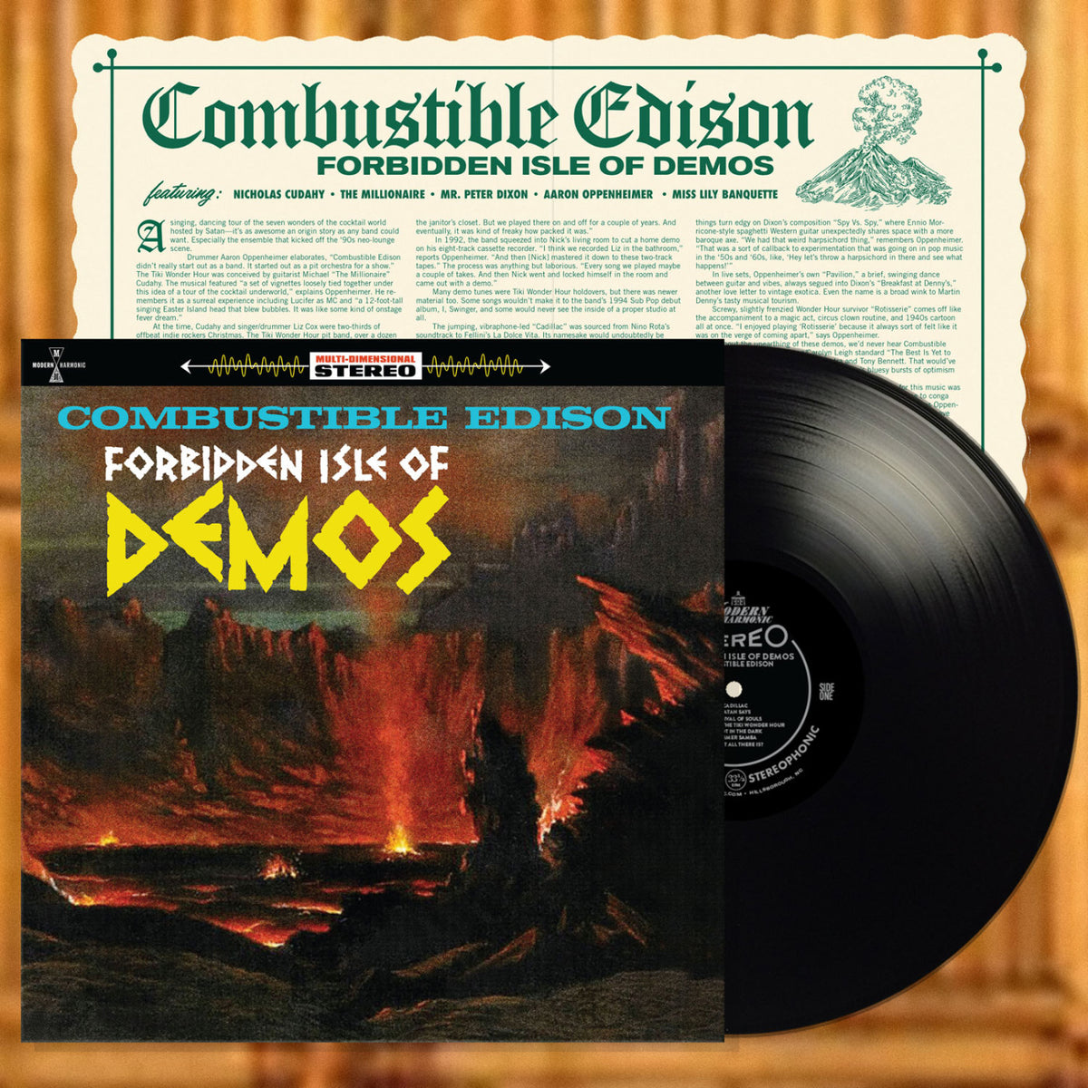 Combustible Edison - Forbidden Isle Of Demos [CD]