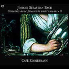 the album cover for Cafe Zimmermann - Concerti for Diverse Instruments 2