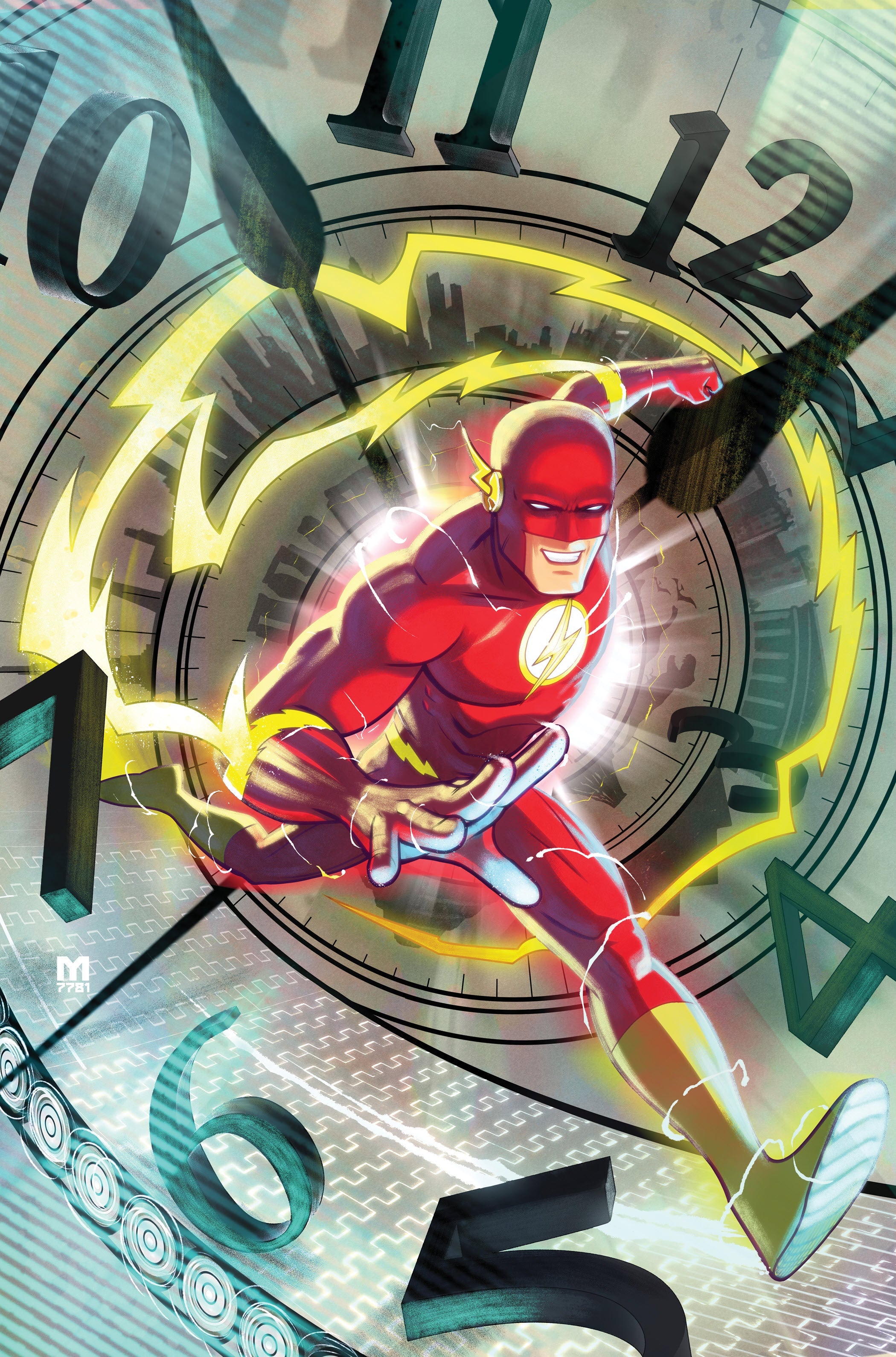 Flash #793 B Marco Dalfonso Card Stock Variant (One-Minute War) (02/21/2023) Dc