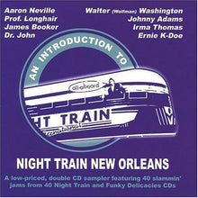the album cover for Night Train Artists - Introduction to New Orleans