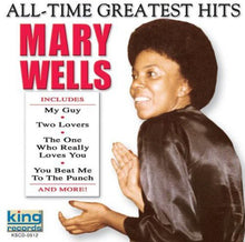 the album cover for Mary Wells - All-Time Greatest Hits