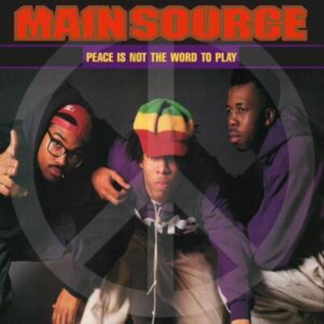 Main Source - Peace Is Not The Word To Play (Remix) / Peace Is Not The Word To Play (Album Version) - 7 Inch Vinyl