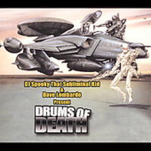 the album cover for Dj Spooky - Drums of Death