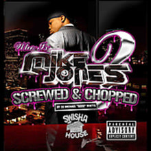 the album cover for Mike Jones (Rap) - Who Is Mike Jones? Chopped & Screwed