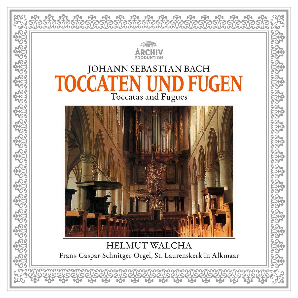Bach / Helmet Walsha - J.S. Bach: Toccatas & Fugues Bwv 565 540 538 & 564 [LP] Vinyl Record