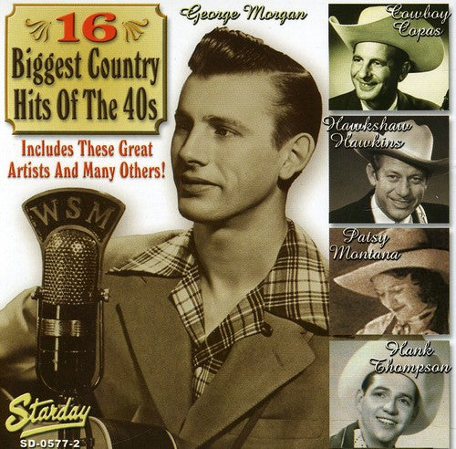 16 Biggest Country Hits 1940s - 16 Biggest Country Hits 1940's / Various [CD]