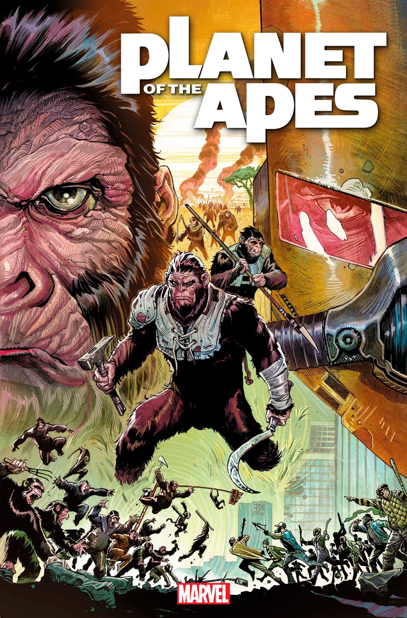 Planet Of The Apes #1 2nd Print Joshua Cassara Variant (05/17/2023) Marvel