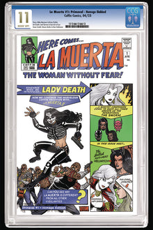 La Muerta Primeval Oneshot D Steven Butler Daredevil 1 Homage Ed (04/26/2023) Coffin