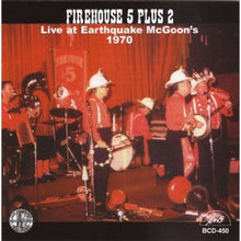 the album cover for Firehouse Five Plus Two - Live at Earthquake McGoon's 1970
