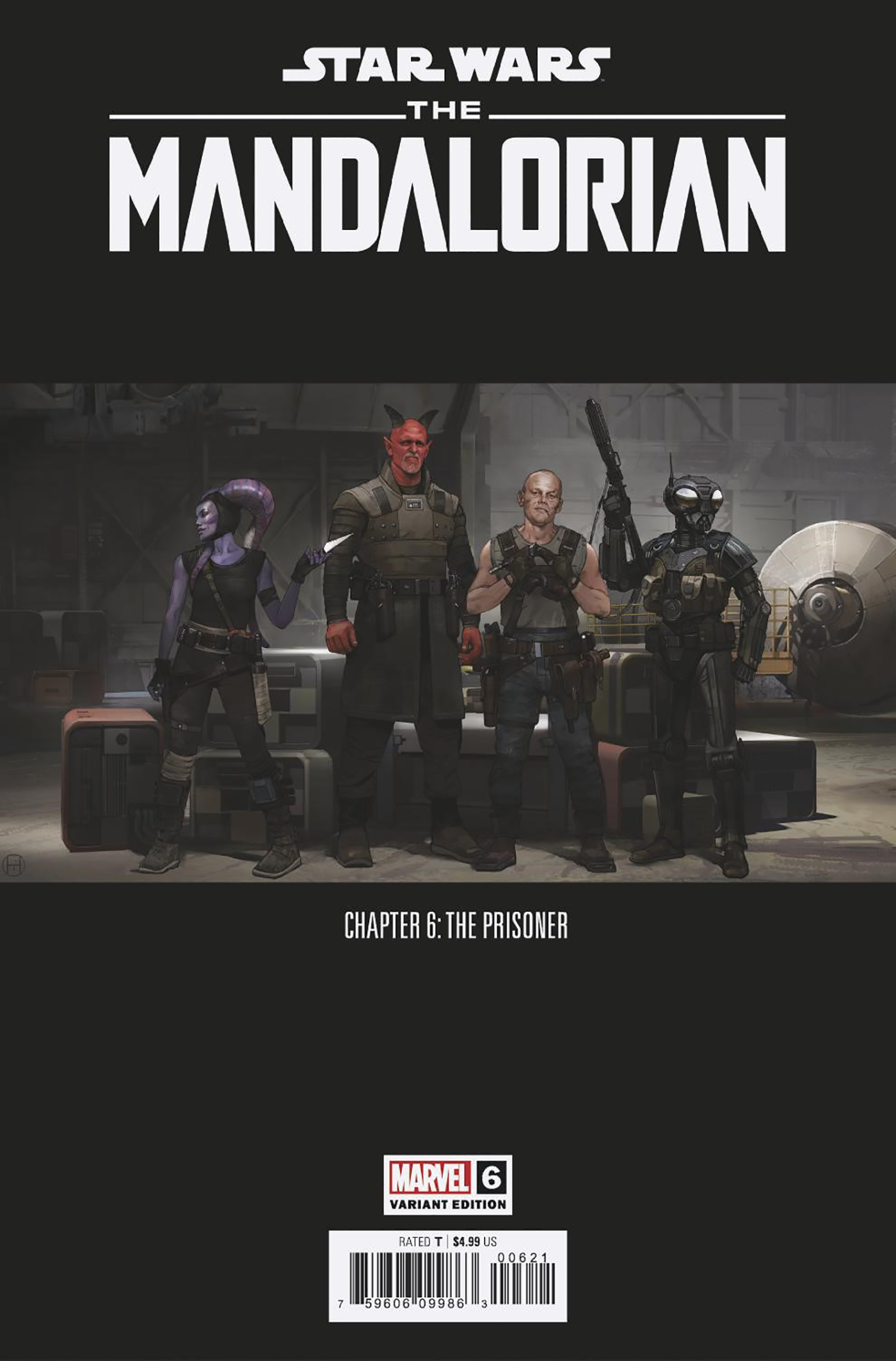 Star Wars The Mandalorian #6 B Concept Art Variant (12/14/2022) Marvel
