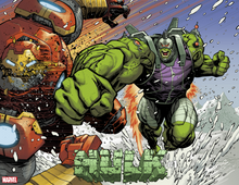 Hulk #1 2nd Print Ryan Ottley Wraparound Variant (01/19/2022) Marvel