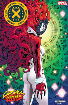 Immortal X-Men #1 C Jeff Johnson Carnage Forever Variant (03/30/2022) Marvel