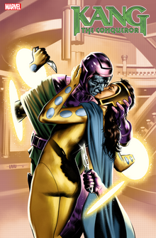 Kang The Conqueror #4 B (Of 5) Cafu Variant Ravonna Renslayer Kiss (11/17/2021) Marvel