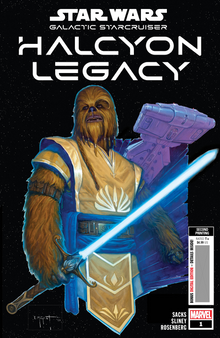 Star Wars Halcyon Legacy #1 (Of 5) 2nd Print EM Gist Variant (03/16/2022) Marvel