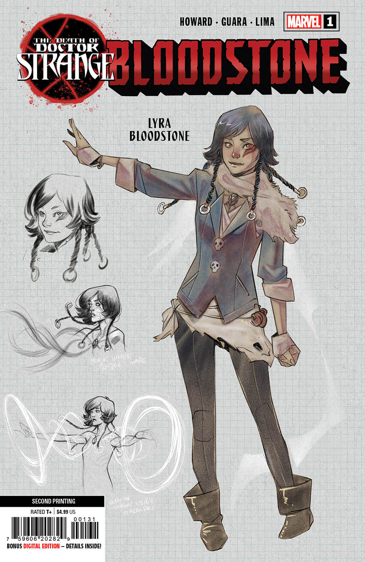 Death Of Doctor Strange Bloodstone #1 2nd Print Variant (03/02/2022) Marvel