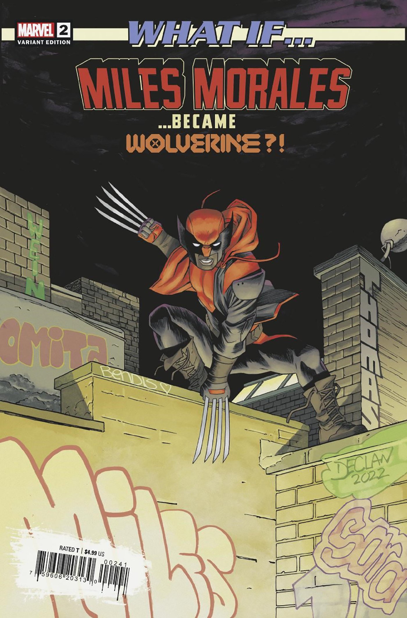 What If Miles Morales #2 B (Of 5) Declan Shalvey Variant (04/06/2022) Marvel