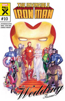 Invincible Iron Man #10 G 1:50 Meghan Hetrick Homage B Variant (09/27/2023) Marvel